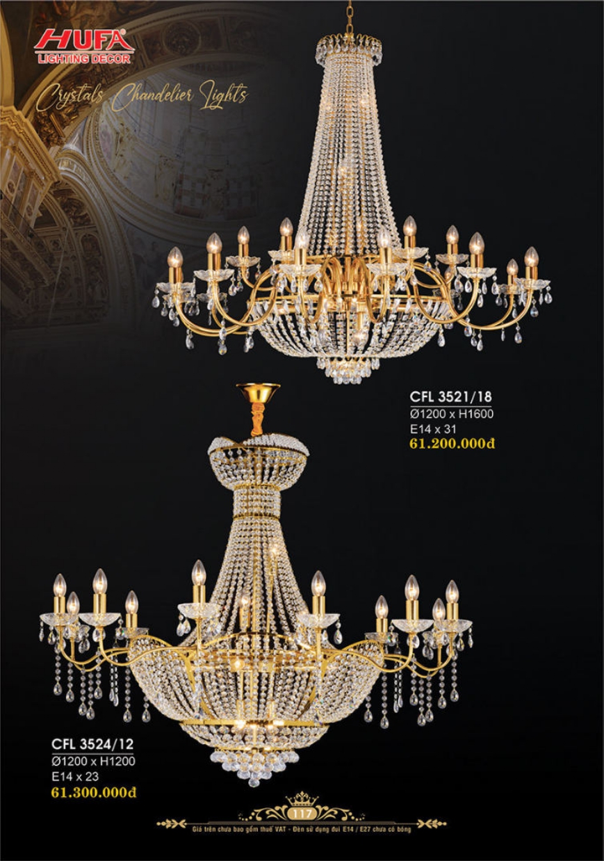 Bảng giá đèn trang trí HUFA